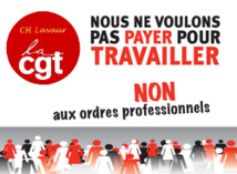 L'intersyndicale continue de demander l'abrogation des ordres professionnels  22/09/16