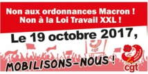 Mobilisons nous le 19 octobre 2017   18/10/17