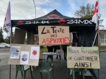 La grève à la Gravette dans la presse (service de psychiatrie adulte, Centre Psychothérapique Philippe PINEL) 11/04/19