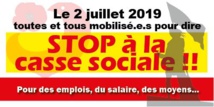 STOP à la casse sociale dans les hôpitaux   27/06/19
