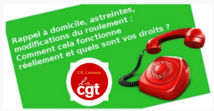 Rappel au domicile, modifications du roulement, astreinte: Quels sont vos droits ?  12/08/19