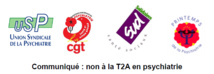 Non à la T2A en psychiatrie  28/05/20