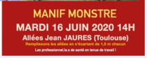 Mobilisés et déterminés à nous faire entendre le 16 juin 2020  8/06/20