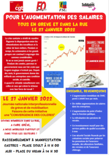Appel de l'intersyndicale du Tarn