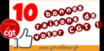 10 bonnes raisons de voter CGT CH Lavaur !   5/12/22