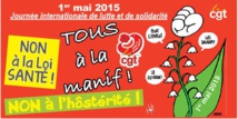 1er mai 2015: Ensemble pour le progrès social    27/04/15