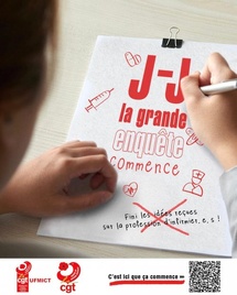 Grande enquête sur les infirmièrs/infirmières: Prenez 2 minutes pour répondre ! 7/11/24 Grande enquête sur les infirmièrs/infirmières: Prenez 2 minutes pour répondre ! 7/11/24