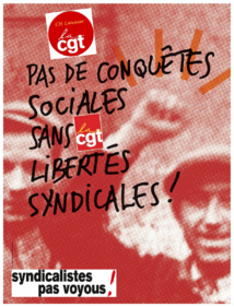 Prison ferme contre 8 syndicalistes !   14/01/16