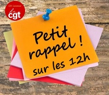 Petites précisions et rappels sur les 12 heures !   21/05/25