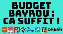 Budget : les sacrifices pour le monde du travail ça suffit !   29/07/25