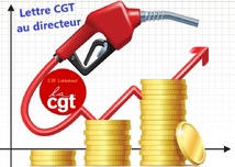 Lettre au directeur sur la hausse des carburants et l'impact sur les agents  4/04/26