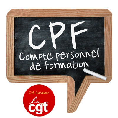 Le Compte Personnel Formation (CPF) remplace le DIF (Droit Individuel à la Formation) !  14/08/17