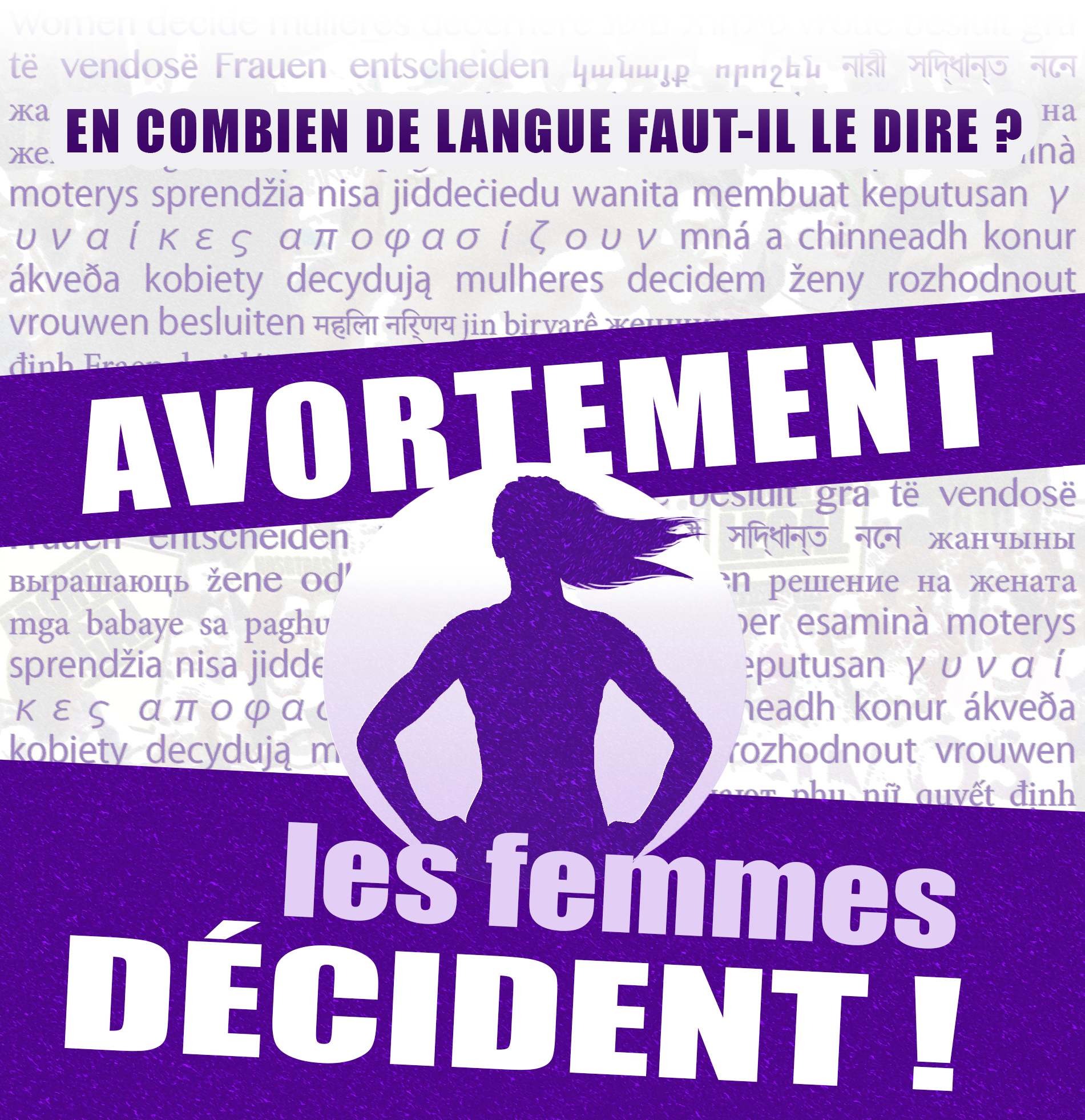 " Avortement: Les femmes décident ! "  28/09/17