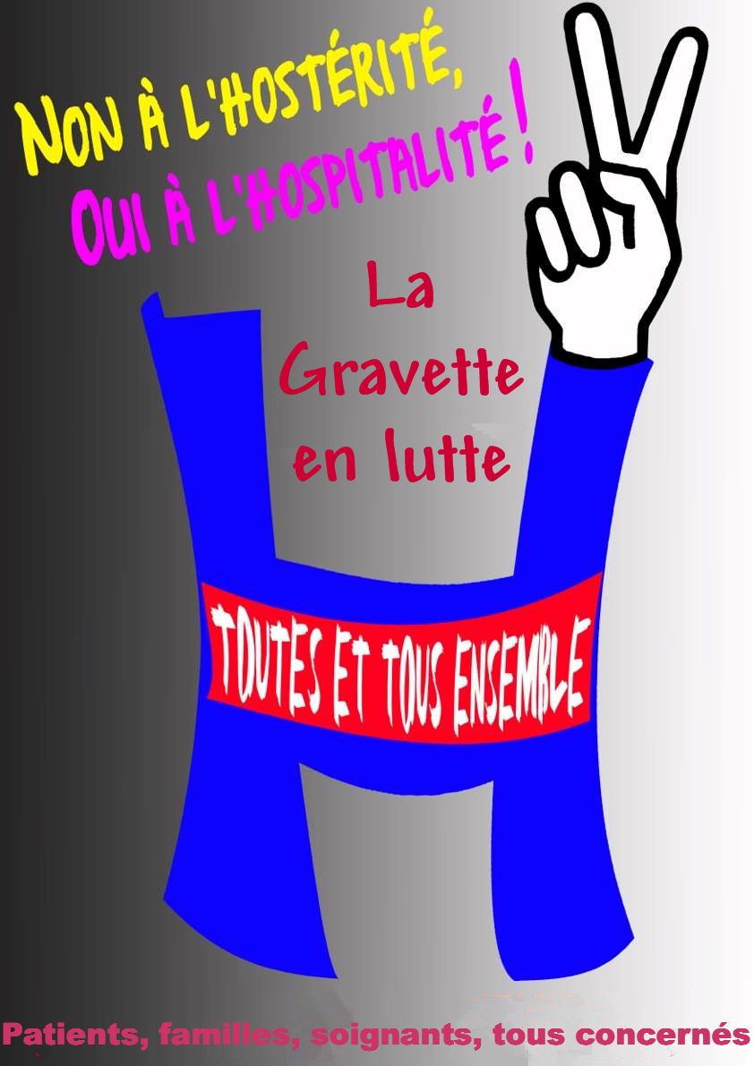 La Gravette, service de psychiatrie adulte, ne veut plus continuer ainsi !  2/04/19