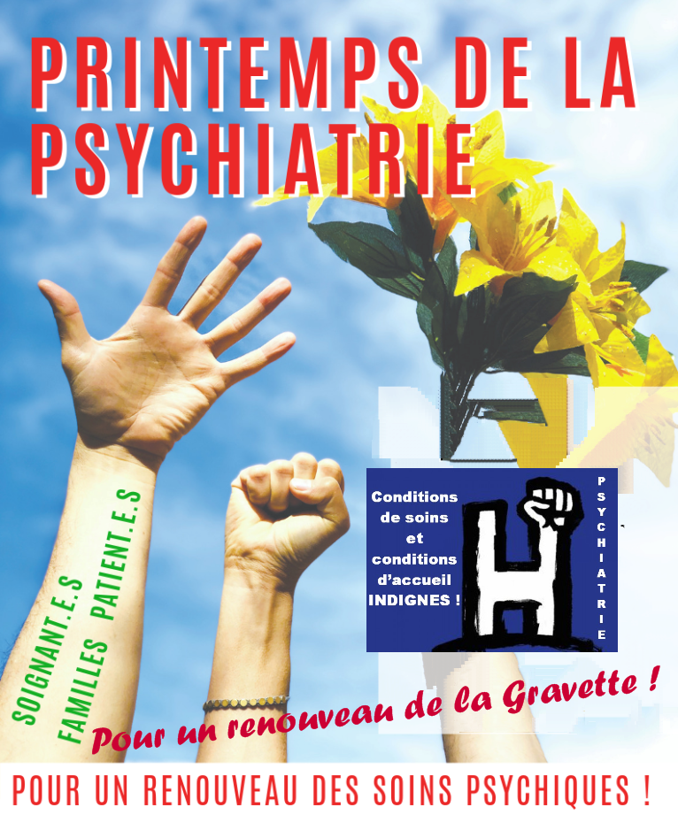 La grève à la Gravette dans la presse (service de psychiatrie adulte, Centre Psychothérapique Philippe PINEL) 11/04/19