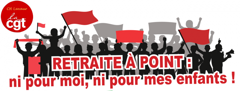 Ensemble contre le projet de réforme des retraites par points !   28/11/19