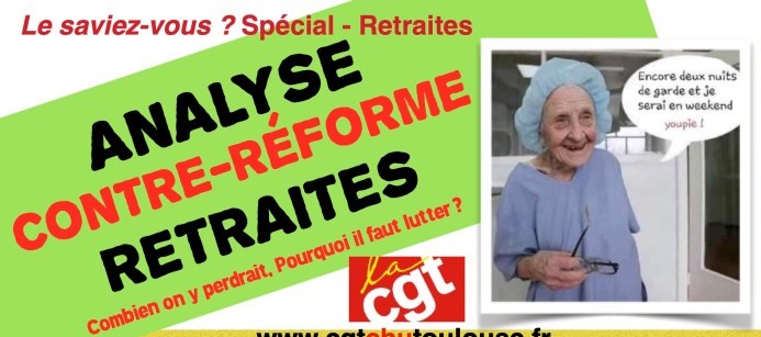 Analyse de la réforme des retraites: Combien on y perdrait, pourquoi il faut lutter ? 19/12/19