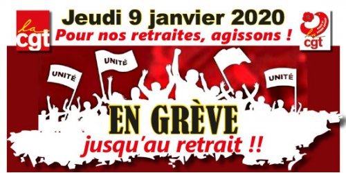 Pour nos retraites, agissons !    8/01/20