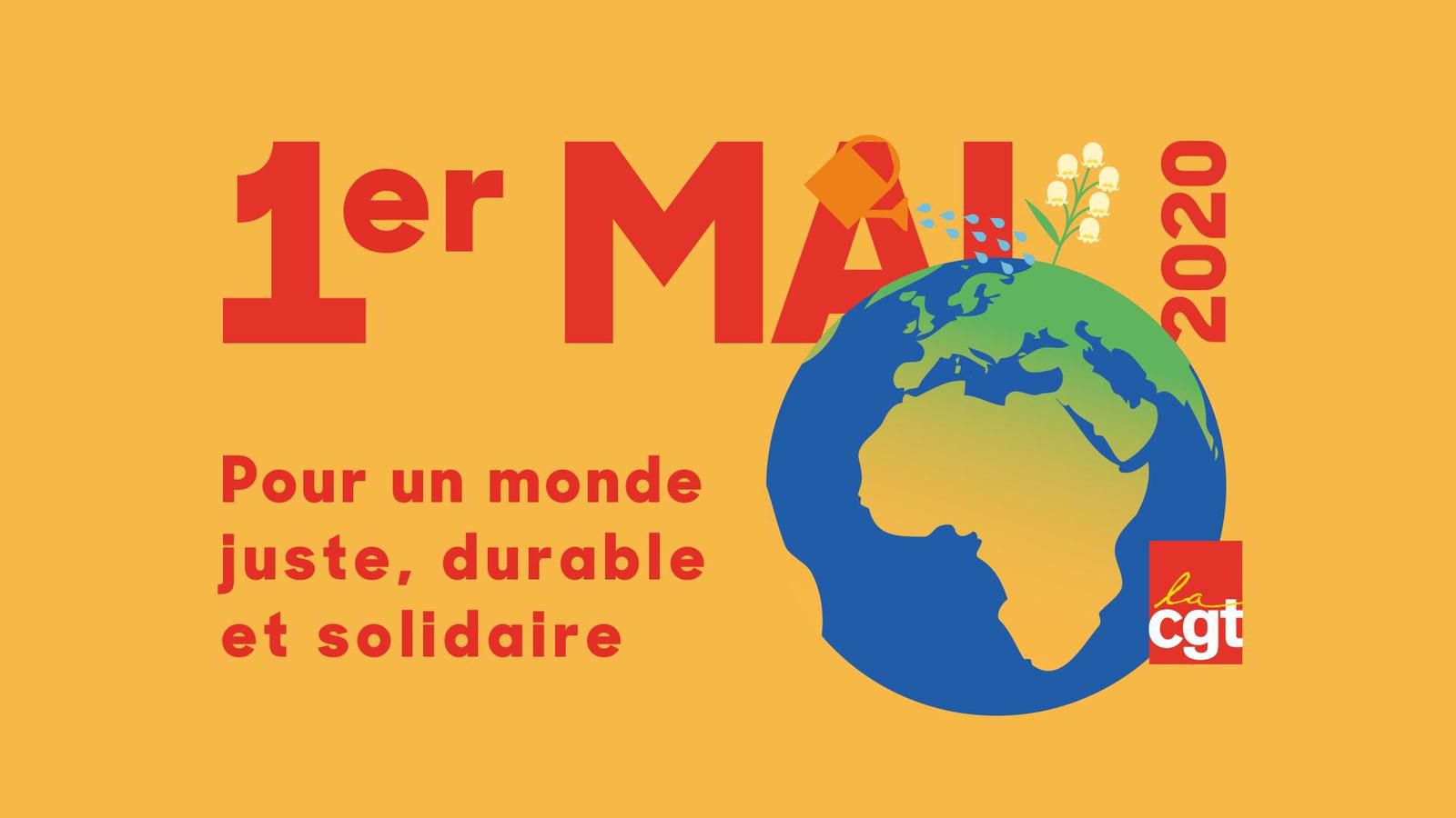 Plus que jamais le 1er mai !   29/04/20