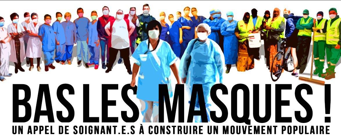 " Bas les masques " ! Pour signer l'appel 4/05/20