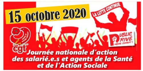 Journée nationale de mobilisation   5/10/20