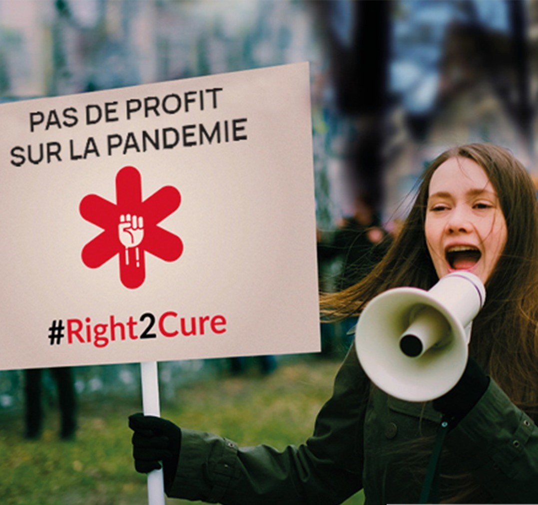 #PasdeProfitSurLaPandemie #Right2Cure