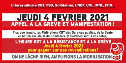Toutes et tous ensemble le 4 février 2021 !     28/01/21