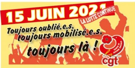 La CGT dit NON !   10/06/21