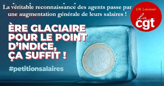 Prime inflation de 100 euros dans la FP  3/02/22