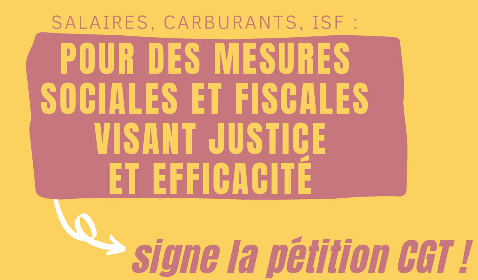 Salaires, carburant, ISF: Pour des mesures sociales et fiscales visant justice et efficacité   11/04/22