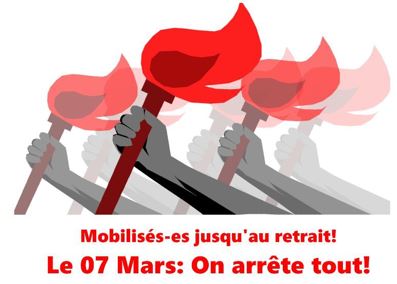 Pour une retraite aux flambeaux !  24/02/23