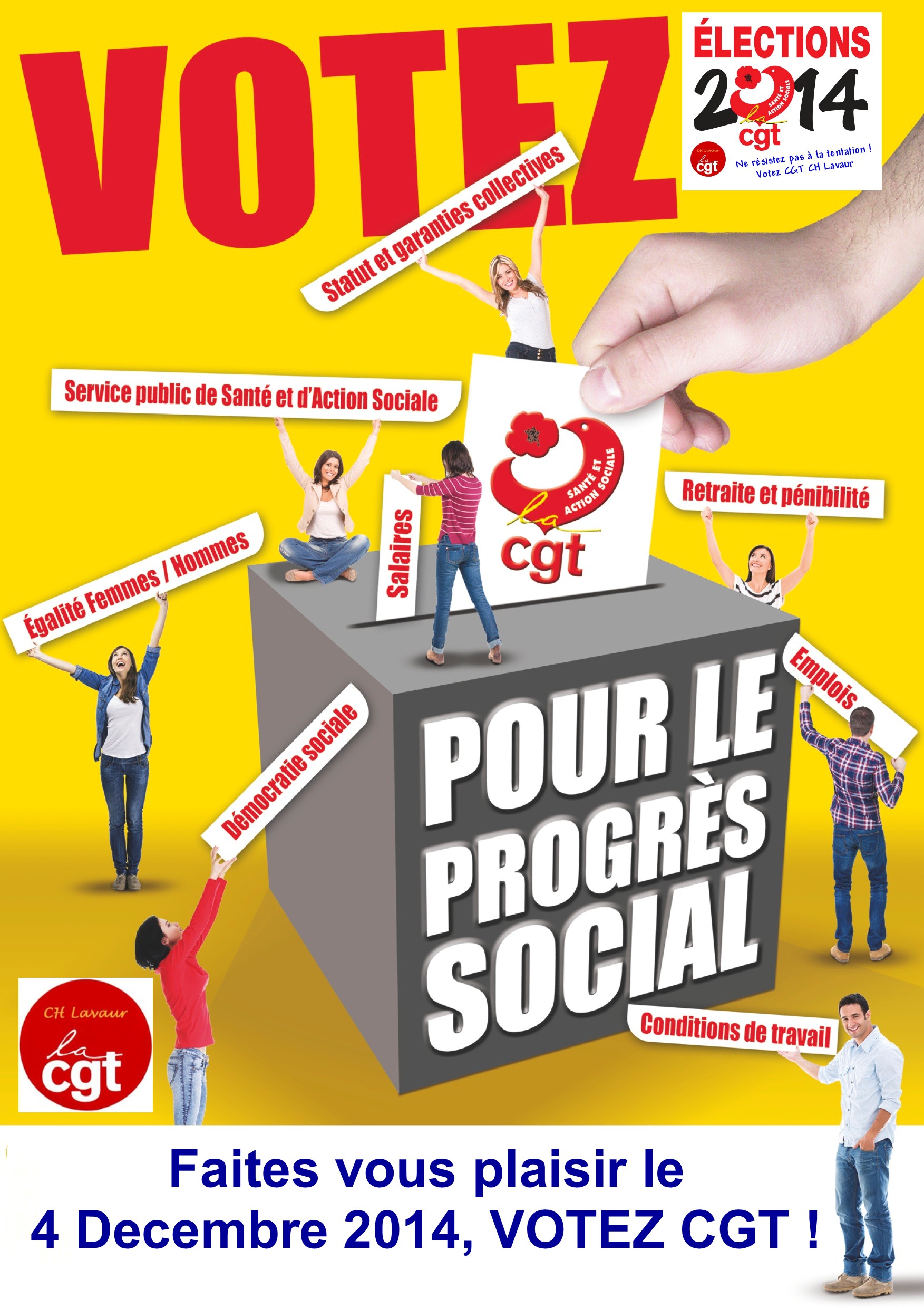 Les élections c'est demain !   3/12/14