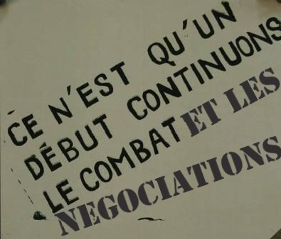 Ce n'est qu'un début !  Compte rendu 2ème réunion de négociations 2/05/24