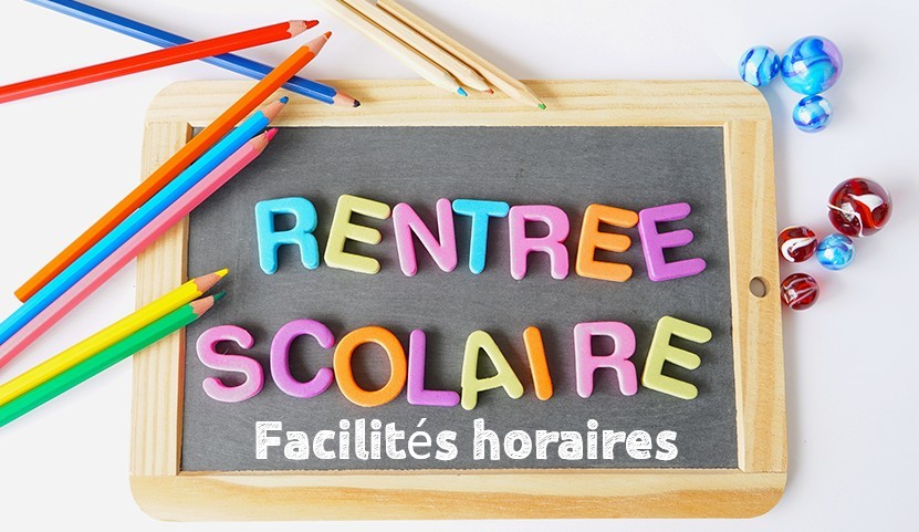 Aménagement horaire pour la rentrée scolaire 2025   28/08/25