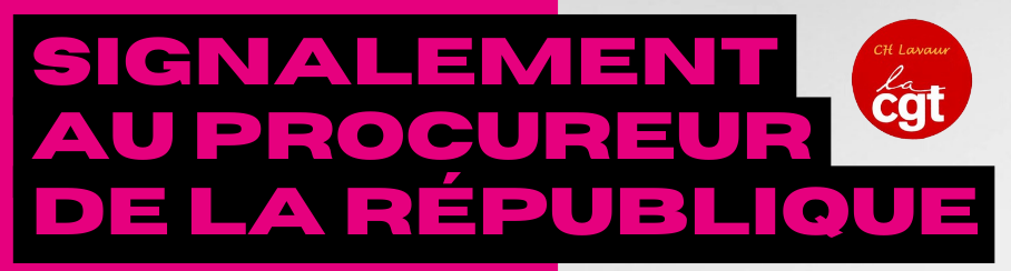 Signalement à la Procureure de la République  23/09/25