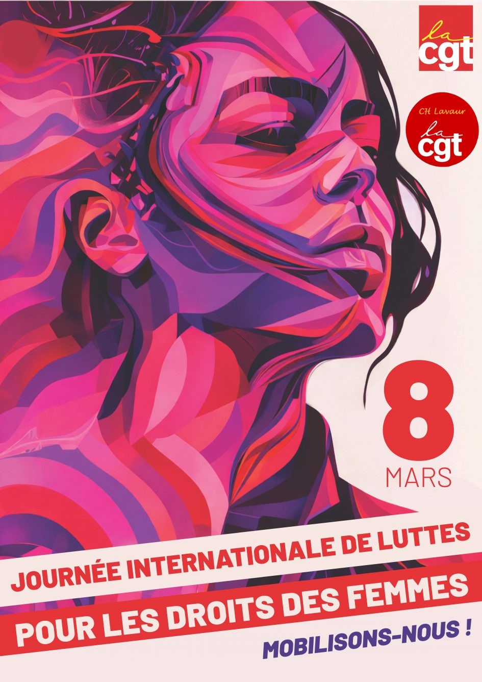 Journée internationale de lutte pour les droits des femmes le 8 mars 2026  2/03/26